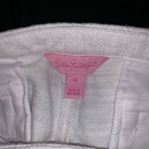Lilly Pulitzer Shorts - Lilly Pulitzer white shorts Lilly Pulitzer Shorts - Lilly Pulitzer white shorts
